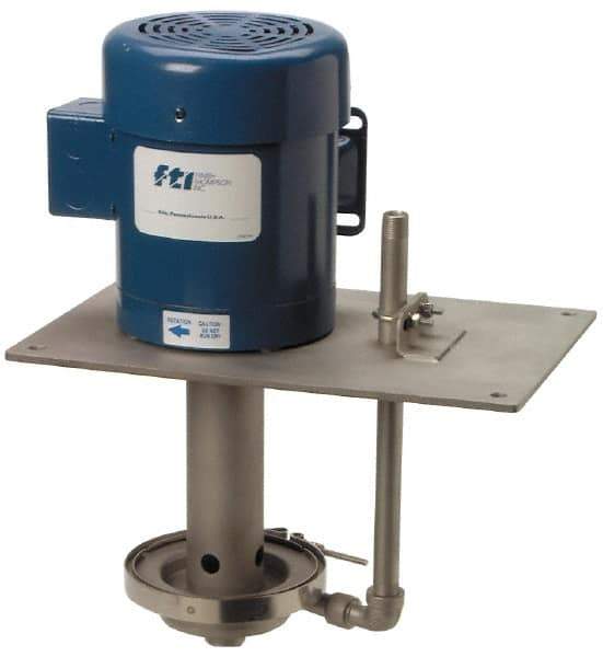 Finish Thompson - 1/2 HP, 95 Shut Off Feet, 316 Stainless Steel, Carbon and Viton Magnetic Drive Pump - 1 Phase - Apex Tool & Supply