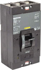 Square D - 400 Amp, 600 V, 3 Pole, Panel Mount Molded Case Circuit Breaker - Thermal Magnetic Trip, Multiple Breaking Capacity Ratings - Apex Tool & Supply