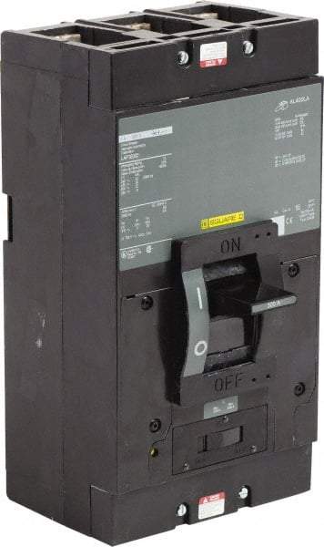 Square D - 300 Amp, 600 V, 3 Pole, Panel Mount Molded Case Circuit Breaker - Thermal Magnetic Trip, Multiple Breaking Capacity Ratings - Apex Tool & Supply