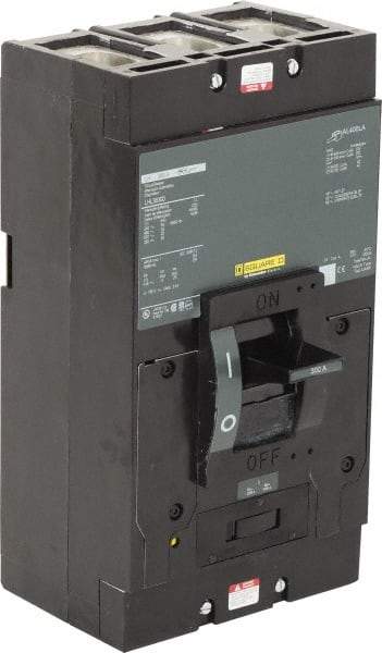 Square D - 300 Amp, 600 V, 3 Pole, Panel Mount Molded Case Circuit Breaker - Thermal Magnetic Trip, Multiple Breaking Capacity Ratings - Apex Tool & Supply