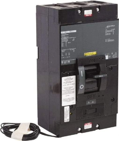 Square D - 300 Amp, 600 V, 3 Pole, Panel Mount Molded Case Circuit Breaker - Thermal Magnetic Trip, Multiple Breaking Capacity Ratings - Apex Tool & Supply