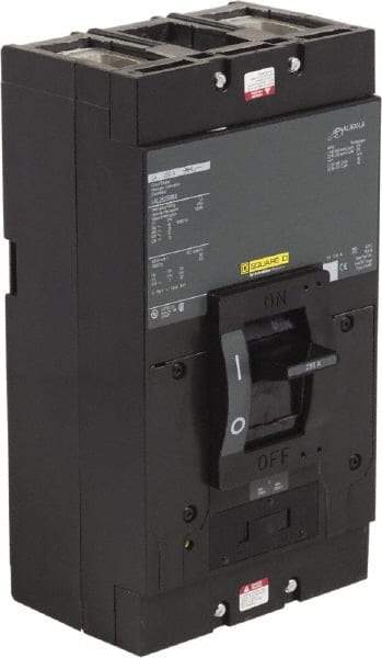 Square D - 250 Amp, 600 VAC, 2 Pole, Panel Mount Molded Case Circuit Breaker - Thermal Magnetic Trip - Apex Tool & Supply