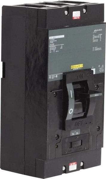 Square D - 300 Amp, 240 V, 3 Pole, Panel Mount Molded Case Circuit Breaker - Thermal Magnetic Trip, 25 kA at 240 VAC Breaking Capacity - Apex Tool & Supply