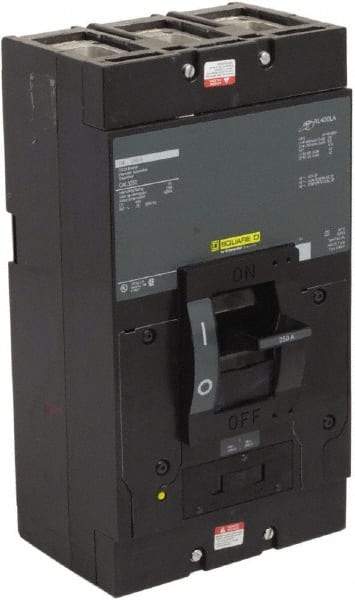 Square D - 250 Amp, 240 V, 3 Pole, Panel Mount Molded Case Circuit Breaker - Thermal Magnetic Trip, 25 kA at 240 VAC Breaking Capacity - Apex Tool & Supply