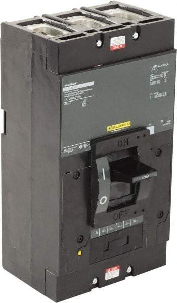 Square D - 400 Amp, 600 V, 3 Pole, Panel Mount Motor Circuit Breaker - Thermal Magnetic Trip, Multiple Breaking Capacity Ratings - Apex Tool & Supply