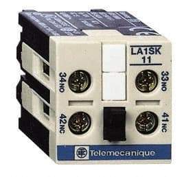 Schneider Electric - Contactor Auxiliary Contact Block - For Use with LC1SK and TeSys SK - Apex Tool & Supply