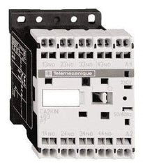 Schneider Electric - 2NC/2NO, 110 VAC at 50/60 Hz Control Relay - 17 V - Apex Tool & Supply