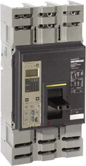 Square D - 1200 Amp, 600 VAC, 3 Pole, Panel Mount Molded Case Circuit Breaker - Electronic Trip, Multiple Breaking Capacity Ratings, 3/0 AWG - Apex Tool & Supply
