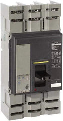 Square D - 1200 Amp, 600 VAC, 3 Pole, Panel Mount Molded Case Circuit Breaker - Electronic Trip, Multiple Breaking Capacity Ratings, 3/0 AWG - Apex Tool & Supply