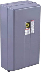 Square D - 3 Pole, 110 Coil VAC at 50 Hz and 120 Coil VAC at 60 Hz, 90 Amp NEMA Contactor - NEMA 1 Enclosure, 50 Hz at 110 VAC and 60 Hz at 120 VAC - Apex Tool & Supply
