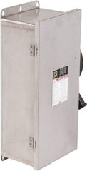 Square D - 100 Amp, 600 VAC/VDC, 3 Pole Nonfused Safety Switch - NEMA 12, 3, 3R, 4 & 4X, 40 hp at 600 VAC, 50 hp at 600 VDC (Single Phase), 100 hp at 600 VAC, 50 hp at 600 VDC (Triple Phase), ST Contact Form - Apex Tool & Supply
