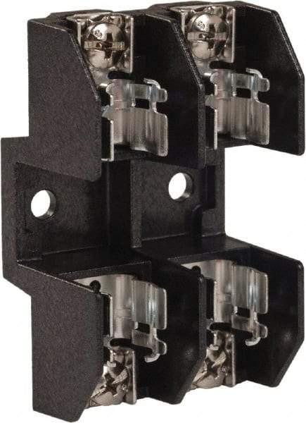 Square D - 2 Pole, 250 Volt, 30 Amp, Surface Mount Fuse Holder - Compatible with H Class Fuse - Apex Tool & Supply