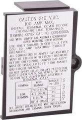 Square D - Circuit Breaker Jumper Bar Cover - Use with QOU Circuit Breaker - Apex Tool & Supply