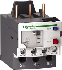 Schneider Electric - 3 Pole, NEMA Size 1, 23 to 32 Amp, 690 VAC, Thermal NEMA Overload Relay - Trip Class 20, For Use with LC1D25, LC1D32 and LC1D38 - Apex Tool & Supply