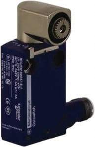 Telemecanique Sensors - DP, NC/NO, 240 VAC, 5 Pin M12 Male Terminal, Rotary Head Actuator, General Purpose Limit Switch - IP66, IP67, IP68 IPR Rating - Apex Tool & Supply