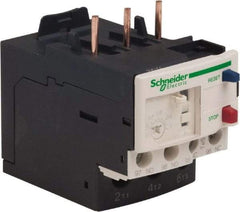 Schneider Electric - 3 Pole, NEMA Size 00-1, 0.63 to 1 Amp, 690 VAC, Thermal NEMA Overload Relay - Trip Class 20, For Use with LC1D09, LC1D12, LC1D18, LC1D25, LC1D32 and LC1D38 - Apex Tool & Supply