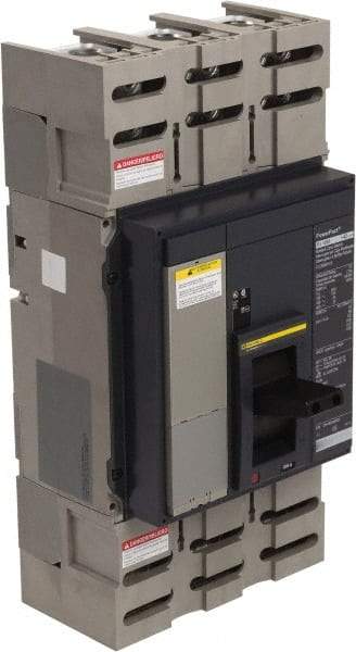 Square D - 1000 Amp, 600 VAC, 3 Pole, Plug In Molded Case Circuit Breaker - Electronic Trip, 3/0 AWG - Apex Tool & Supply