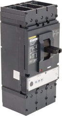 Square D - 400 Amp, 600 VAC, 3 Pole, Panel Mount Molded Case Circuit Breaker - Electronic Trip, 110mm Deep x 340mm High x 140mm Wide - Apex Tool & Supply