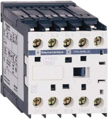 Schneider Electric - 4 Pole, 24 Coil VDC, 20 Amp at 440 VAC, IEC Contactor - BS 5424, CSA, IEC 60947, NF C 63-110, RoHS Compliant, UL Listed, VDE 0660 - Apex Tool & Supply