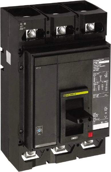 Square D - 300 Amp, 3 Pole, Panel Mount Molded Case Circuit Breaker - Electronic Trip, Multiple Breaking Capacity Ratings - Apex Tool & Supply