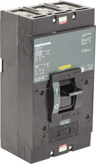Square D - 400 Amp, 600 V, 3 Pole, Panel Mount Molded Case Circuit Breaker - Thermal Magnetic Trip, Multiple Breaking Capacity Ratings - Apex Tool & Supply