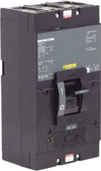 Square D - 400 Amp, 600 VAC, 3 Pole, Molded Case Circuit Breaker - Thermal Magnetic Trip, 22 kA at 600 VAC Breaking Capacity, 1 AWG, 147mm Deep x 279mm High x 356mm Wide - Apex Tool & Supply