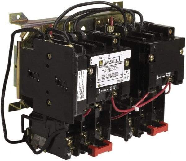Square D - 45 Amp, NEMA Size 2, Open Enclosure NEMA Motor Starter - Apex Tool & Supply