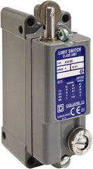 Square D - SPDT, NC/NO, 600 VAC, Screw Terminal, Roller Plunger Actuator, General Purpose Limit Switch - 1, 2, 4, 12, 13 NEMA Rating, IP65 IPR Rating, Surface Mount - Apex Tool & Supply
