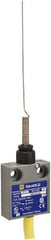 Square D - SPDT, NC/NO, 240 VAC, Prewired Terminal, Cat Whisker Actuator, General Purpose Limit Switch - 1, 12, 13 NEMA Rating, IP54 IPR Rating, 15 Ounce Operating Force - Apex Tool & Supply