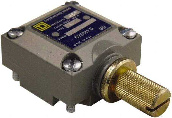 Square D - SPDT, NC/NO, 600 Volt Screw Terminal, Rotary Head Actuator, General Purpose Limit Switch - 1, 2, 4, 6, 12, 13, 6P NEMA Rating, IP67 IPR Rating - Apex Tool & Supply