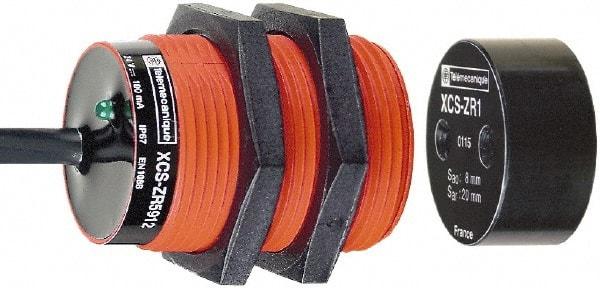 Telemecanique Sensors - 2NC Configuration, 24 VDC, 100 Amp, Plastic, Noncontact Safety Limit Switch - 2m Cable Length, IP66, IP67 Ingress Rating - Apex Tool & Supply