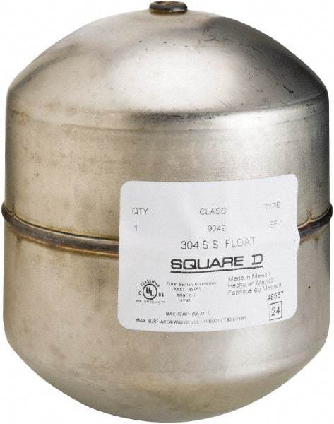Square D - Pressure and Level Switch Float - For Use with 9037E, 9038D, RoHS Compliant - Apex Tool & Supply