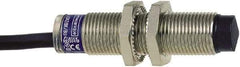 Telemecanique Sensors - NPN, PNP, NO/NC, 4mm Detection, Cylinder, Inductive Proximity Sensor - 4 Wires, IP68, 12 to 24 VDC, M12x1 Thread, 55mm Long - Apex Tool & Supply