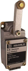 Square D - 3PDT, 2NC/NO, 600 Volt, Screw Terminal, Rotary Spring Return Actuator, General Purpose Limit Switch - 1, 2, 4, 12, 13 NEMA Rating, IP67 IPR Rating - Apex Tool & Supply
