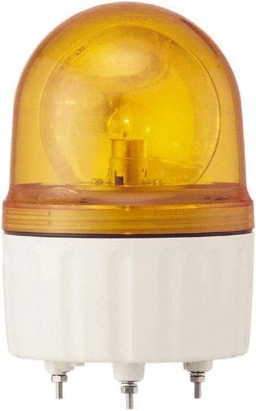 Schneider Electric - 24 VAC/VDC, 125 mAmp, Rotating Beacon LED Light - Surface Mounted, 6.61 Inch High, 120mm Diameter, 138 Flashes per min - Apex Tool & Supply