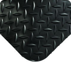 Diamond-Plate SelectÂ 2' x 3' BLackÂ Work Mat - Apex Tool & Supply