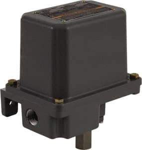 Square D - 7 and 9 NEMA Rated, SPDT, 90 to 2,900 psi, Electromechanical Pressure and Level Switch - Adjustable Pressure, 120 VAC at 6 Amp, 125 VDC at 0.22 Amp, 240 VAC at 3 Amp, 250 VDC at 0.27 Amp, 1/4 Inch Connector, Screw Terminal, For Use with 9012G - Apex Tool & Supply