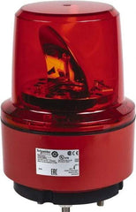 Schneider Electric - 24 VDC, 125 mAmp, Rotating Beacon LED Light - Surface Mounted, 7.05 Inch High, 130mm Diameter, 162 Flashes per min - Apex Tool & Supply