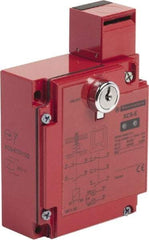 Telemecanique Sensors - 2NO/2NC Configuration, 300 VAC, 5 Amp, Metal Key Safety Limit Switch - 3.86 Inch Wide x 1.73 Inch Deep x 5-3/4 Inch High, IP67 Ingress Rating - Apex Tool & Supply