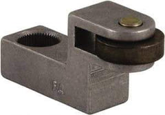 Square D - 1-1/2 Inch Long, 3/4 Inch Diameter, Aluminum Body, Limit Switch Lever Arm - 1/4 Inch Face Width, Steel Roller, For Use with Severe Duty Mill and Foundry Switches - Apex Tool & Supply