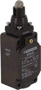 Telemecanique Sensors - DP, NC/NO, 240 VAC, Screw Terminal, Roller Plunger Actuator, General Purpose Limit Switch - IP65 IPR Rating - Apex Tool & Supply