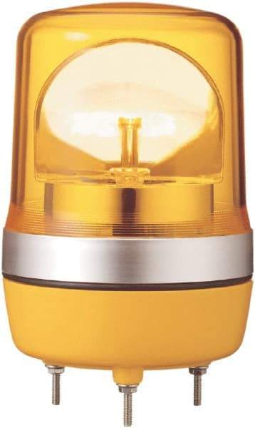 Schneider Electric - 24 VAC/VDC, 125 mAmp, Rotating Beacon LED Light - Surface Mounted, 6.77 Inch High, 106mm Diameter, 138 Flashes per min - Apex Tool & Supply