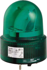 Schneider Electric - 24 VAC/VDC, 125 mAmp, Rotating Beacon LED Light - Surface Mounted, 6.61 Inch High, 120mm Diameter, 138 Flashes per min - Apex Tool & Supply
