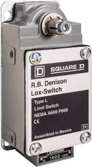 Square D - 3PDT, 3NO, 600 Volt, Screw Terminal, Rotary Spring Return Actuator, General Purpose Limit Switch - 1, 2, 4, 12, 13 NEMA Rating, IP67 IPR Rating - Apex Tool & Supply