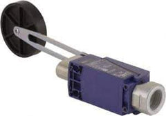 Telemecanique Sensors - NC/NO, 240 VAC, Screw Terminal, Roller Lever Actuator, General Purpose Limit Switch - 1, 2, 4, 6, 12, 13 NEMA Rating, IP66, IP67 IPR Rating - Apex Tool & Supply