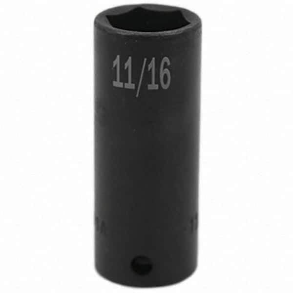 SK - Impact Socket - 3/8"DR 11/16" DEEP IMPACT SOCKET - Apex Tool & Supply