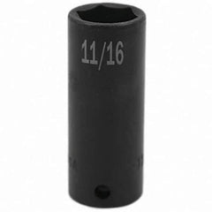 SK - Impact Socket - 3/8"DR 11/16" DEEP IMPACT SOCKET - Apex Tool & Supply