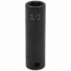 SK - Impact Socket - 3/8"DR 1/2" DEEP IMPACT SOCKET - Apex Tool & Supply
