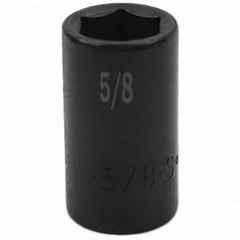 SK - Impact Socket - 3/8"DR 6PT 5/8" SEMI-DEEP IMPACT SOCKET - Apex Tool & Supply