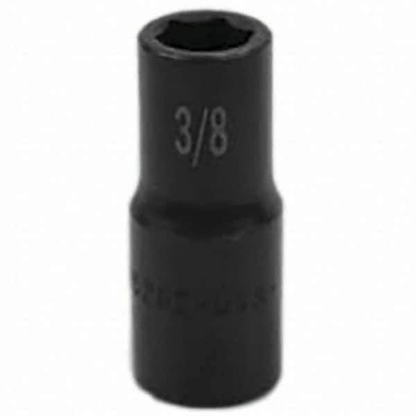 SK - Impact Socket - 3/8"DR 6PT 3/8" SEMI-DEEP IMPACT SOCKET - Apex Tool & Supply